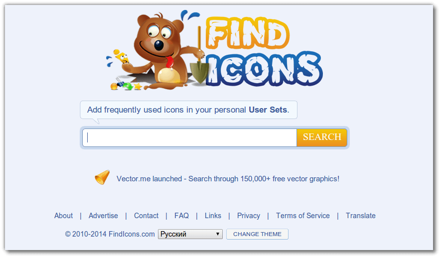 find icons