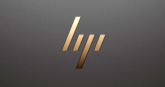 hp logo history