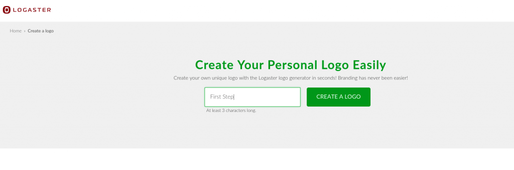 create logo logaster