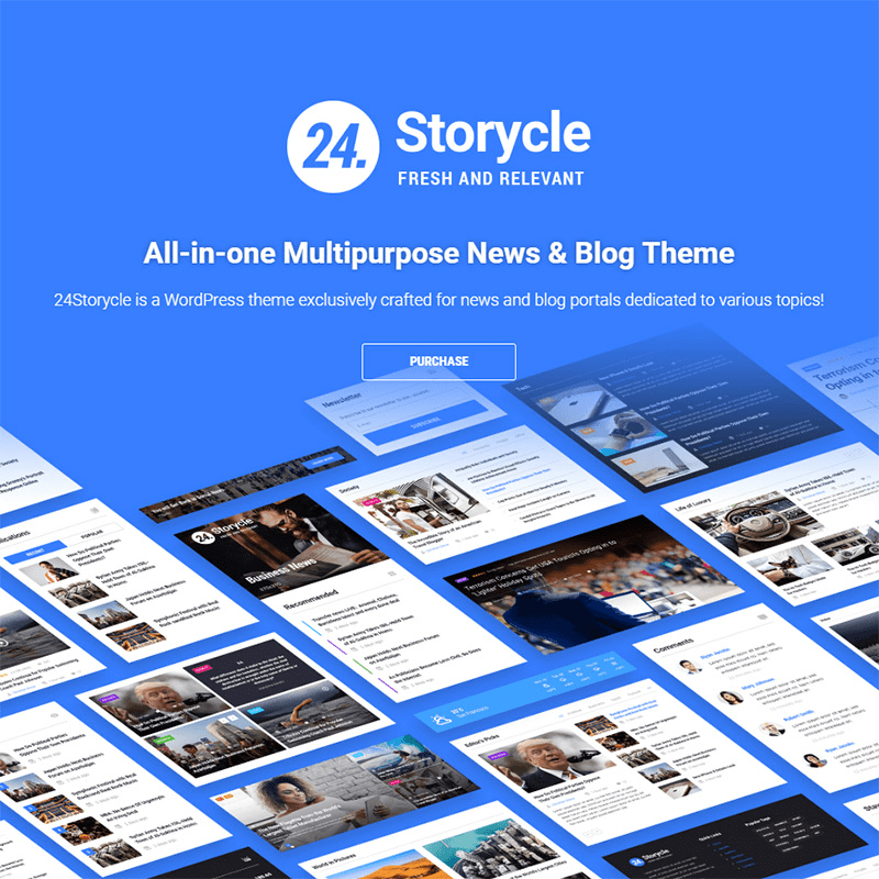 24.Storycle WordPress Theme