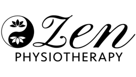 Logotipo de fisioterapia zen