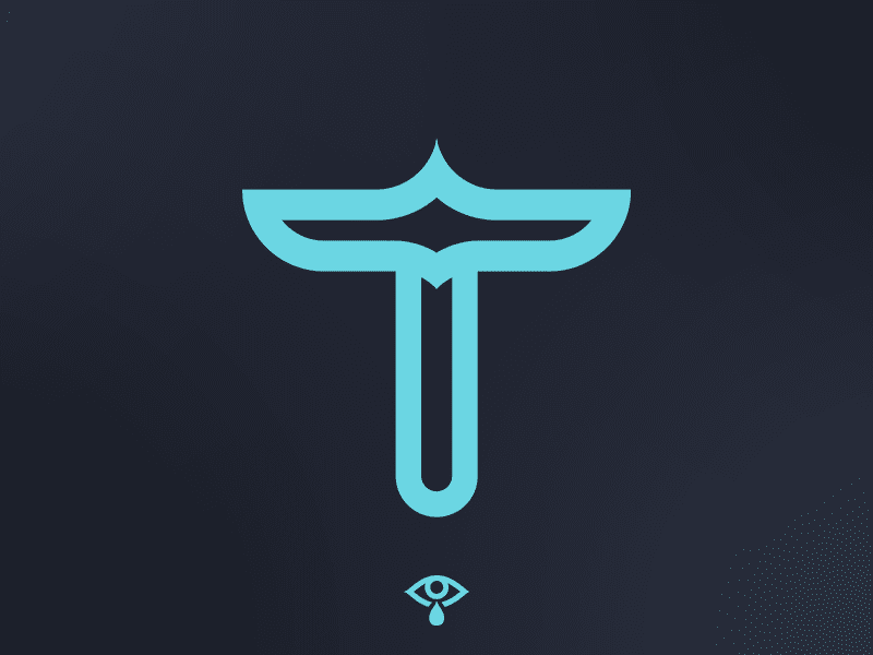 T logo design