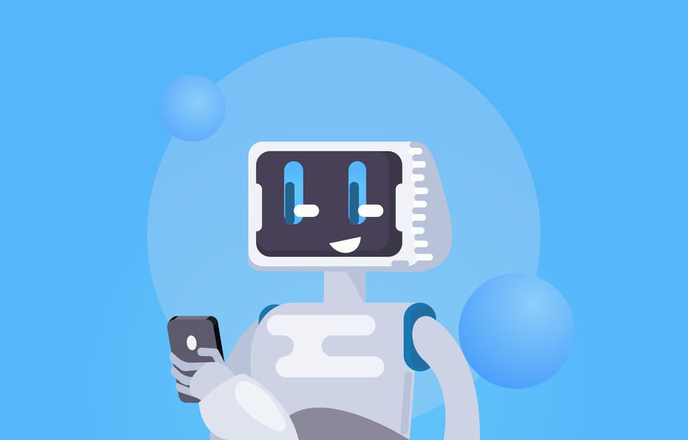 Chat bot with phone