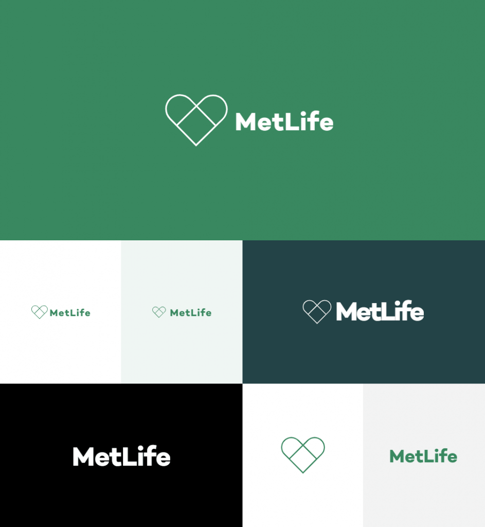 How would MetLife logo look like if it were made in Logaster?