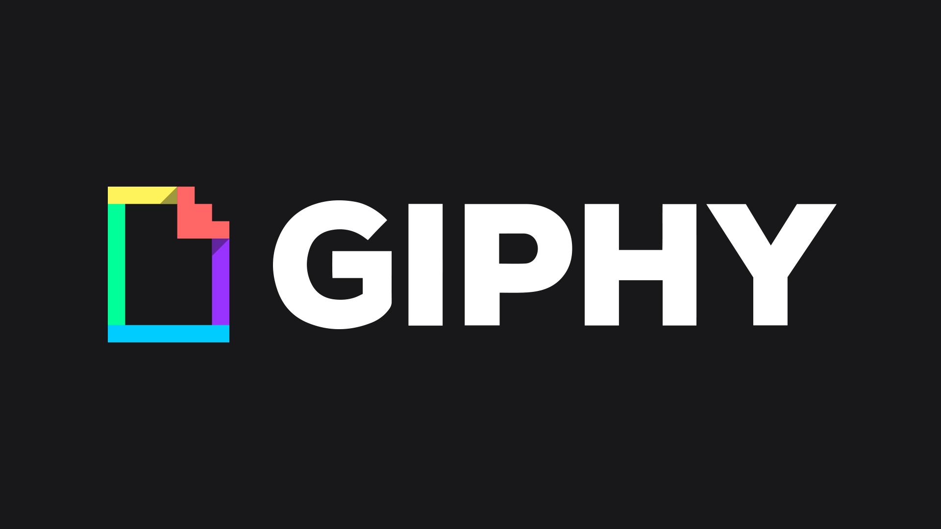 Giphy gif logo