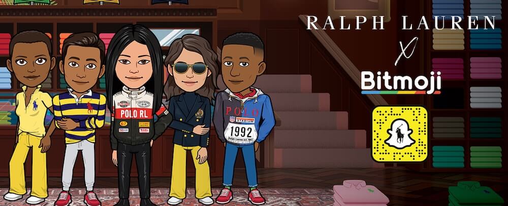 Ralph Lauren created a collaboration with Snapchat