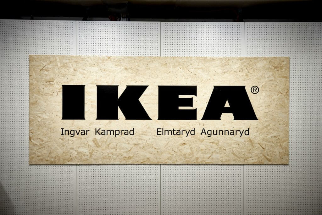 IKEA stands for Ingvar Kamprad, Elmtaryd Farm, Agunnaryd Village
