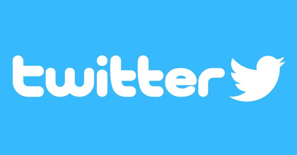 the Twitter logo
