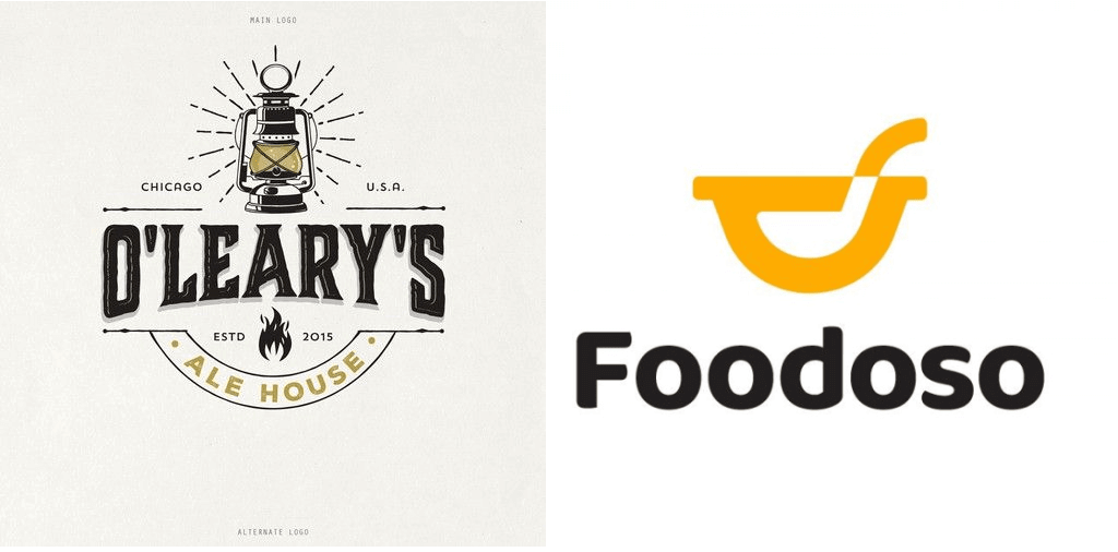 the O’Leary’s Ale House  and Foodoso logo
