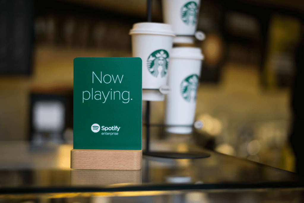Starbucks’ playlists