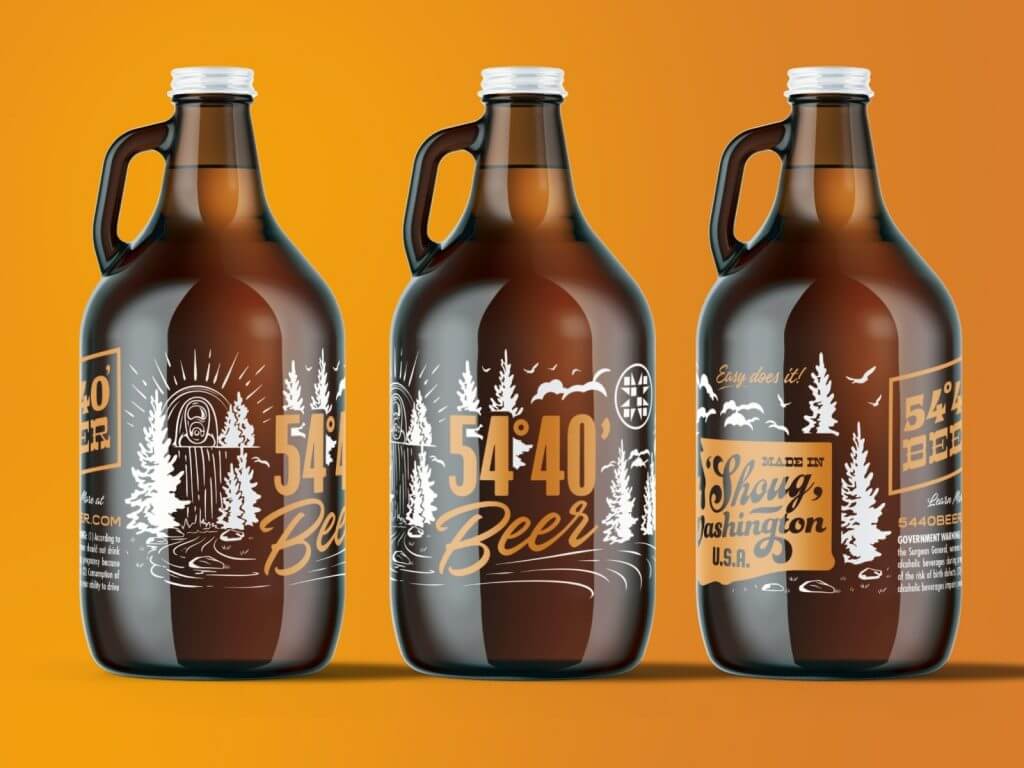 Beer bottle design