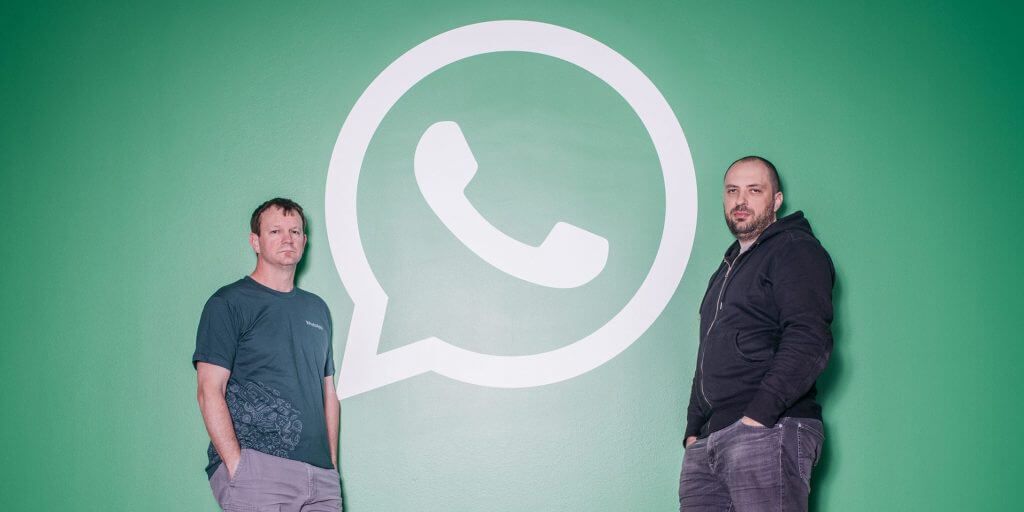 WhatsApp Brian Acton and Jan Koum