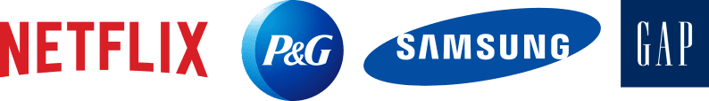 netflix pg samsung gap logo