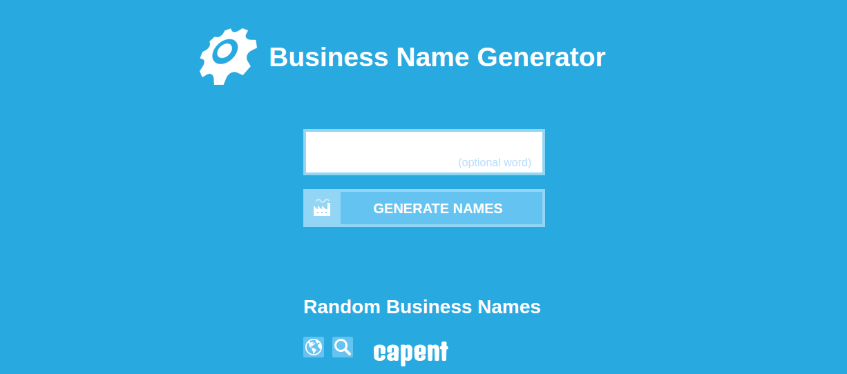 Business Name Generators