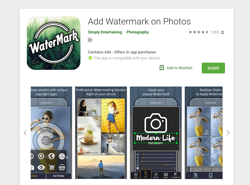 WaterMark Обзор Приложения