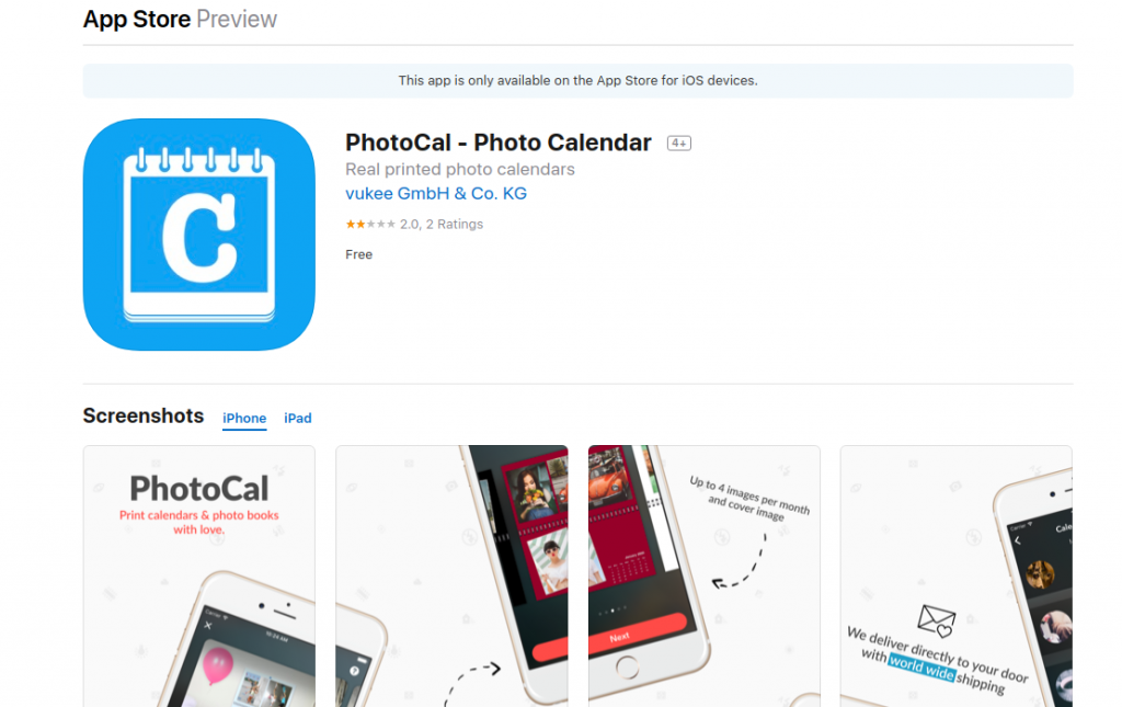 photocall app