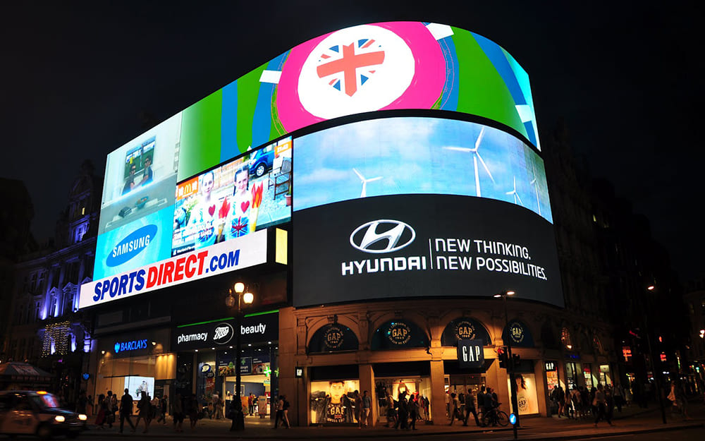 Digital billboards