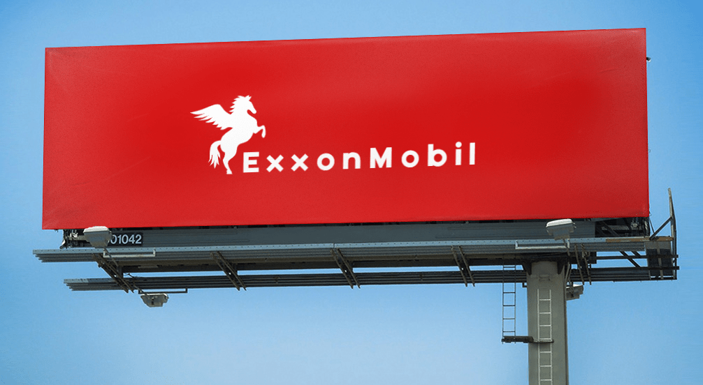 Как выглядел бы логотип ExxonMobil c Logaster