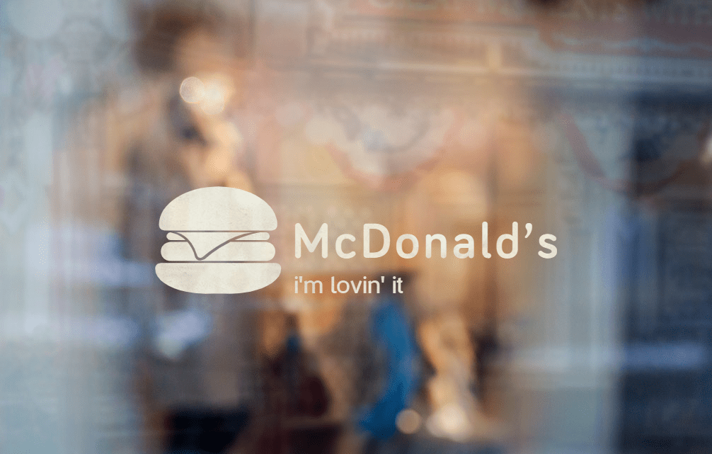 Как выглядел бы логотип McDonald's c Logaster