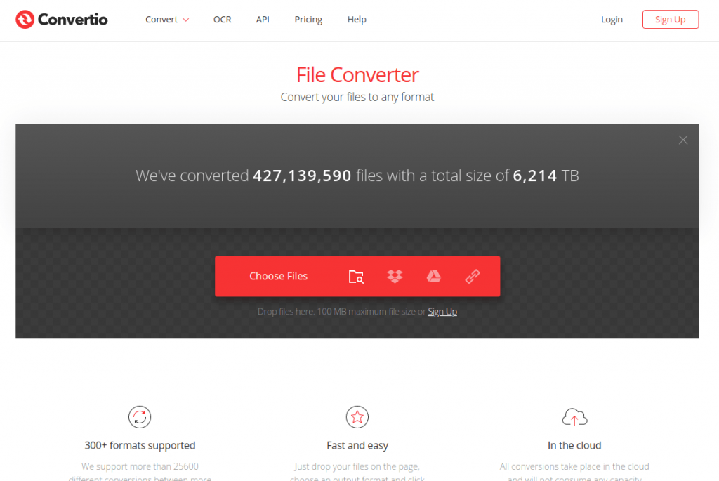 convertio.co﻿ онлайн-конвертер