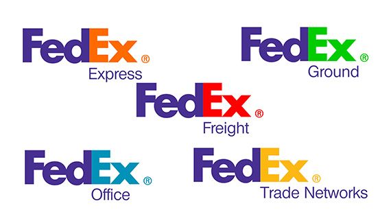 the 1st fedex logo design
