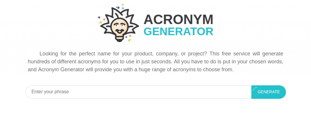 Acronymgenerator.com﻿