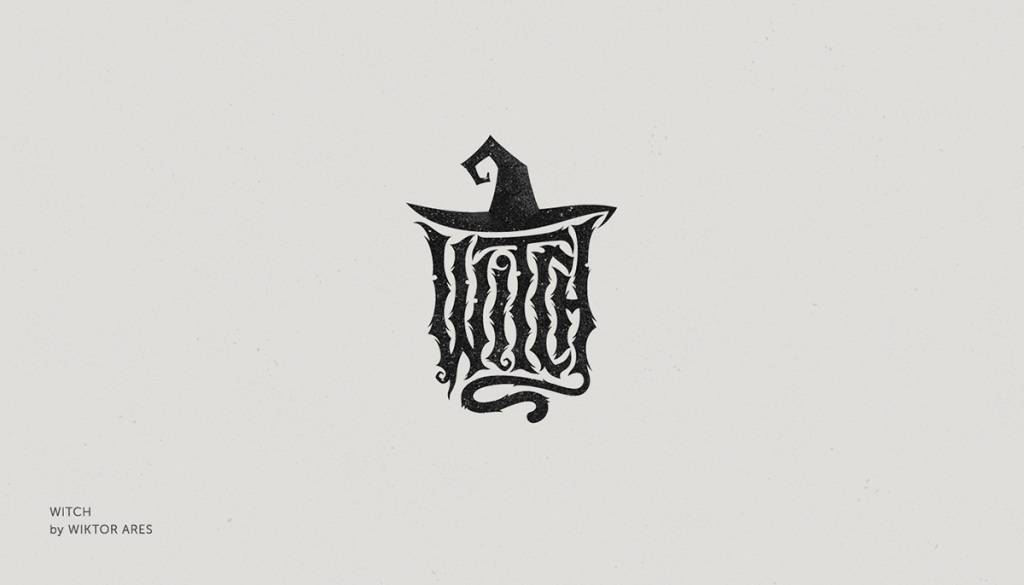 Образ ведьмы в лого