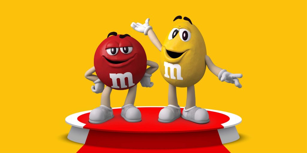 M&M’s mascots