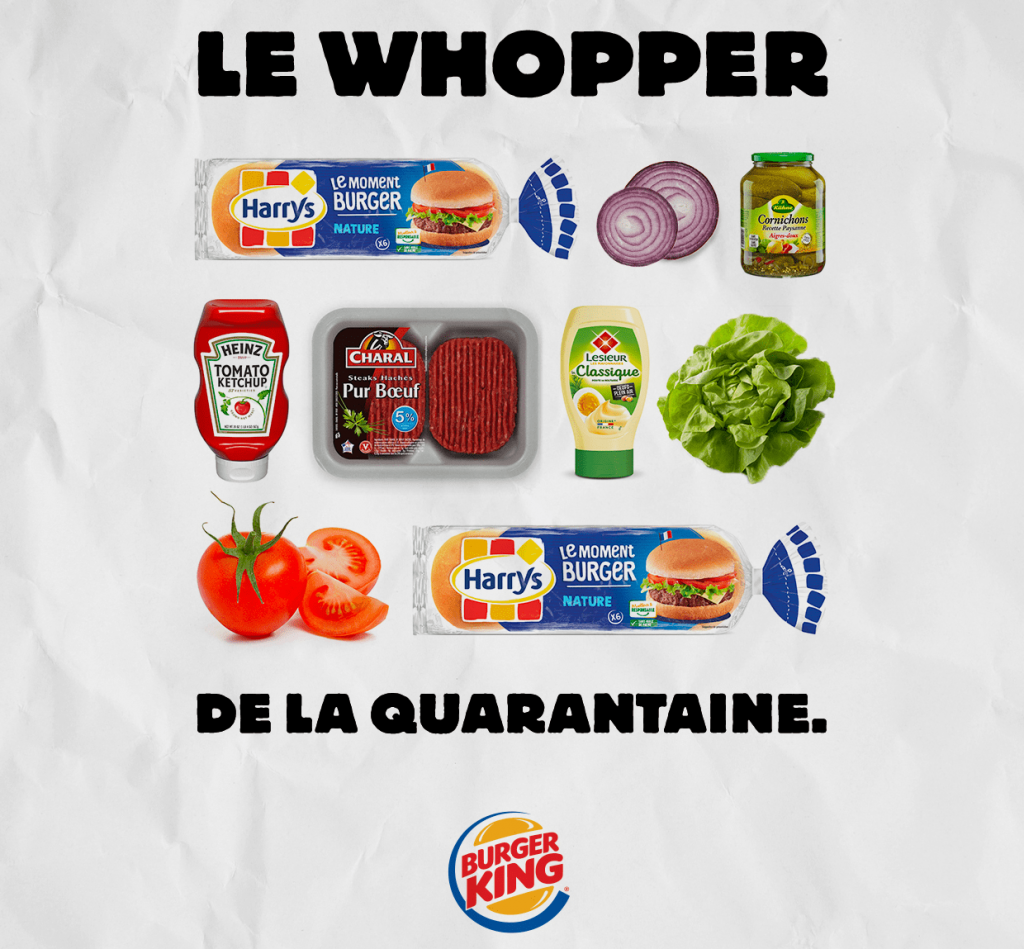 Burger King «Карантинный воппер»