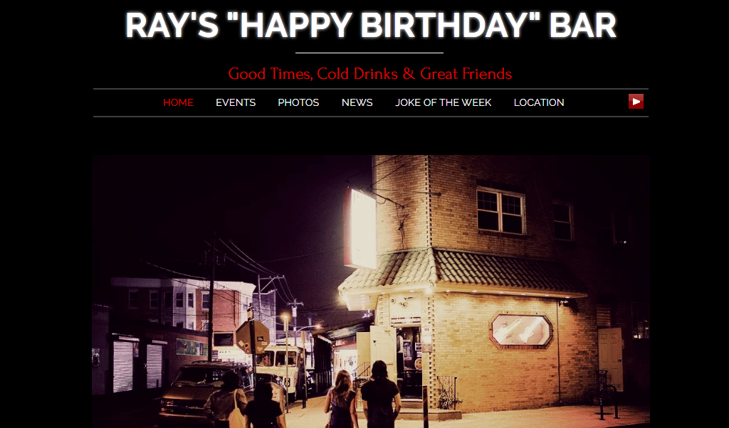 Ray’s Happy Birthday Bar