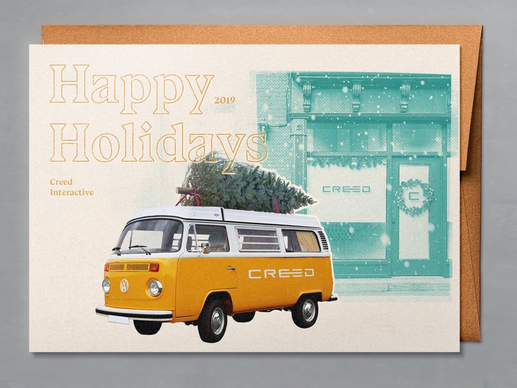 Christmas card example