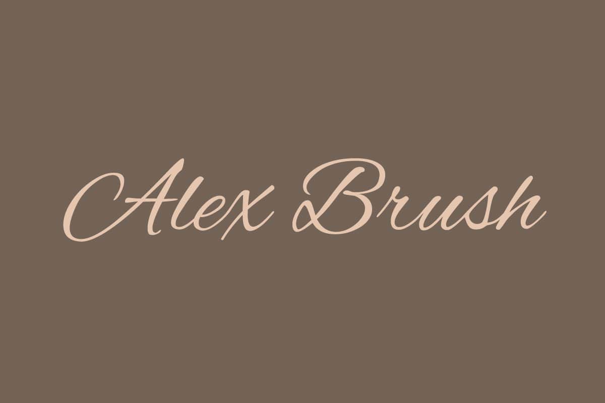 Alex Brush