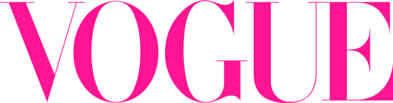 Vogue Logo Pink Font