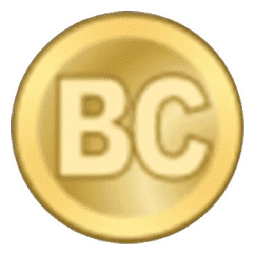 El primer logotipo de Bitcoin