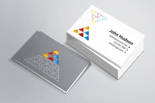 Business Card Template Mockup