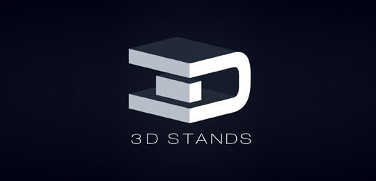 3Dスタンドのロゴ
