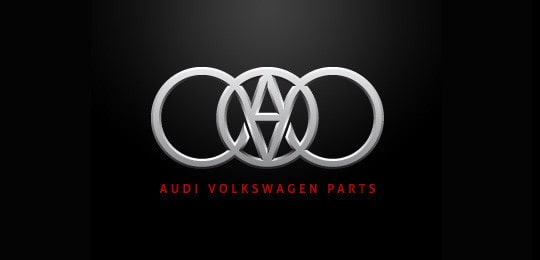 Audi Volkswagen 3Dロゴ