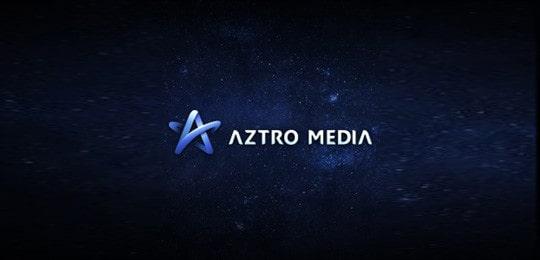  Aztro 3D効果のロゴ