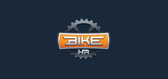 Bike 3D効果のロゴ