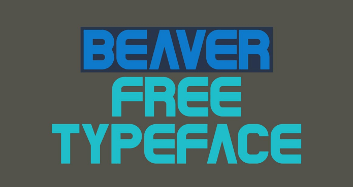 Beaver font