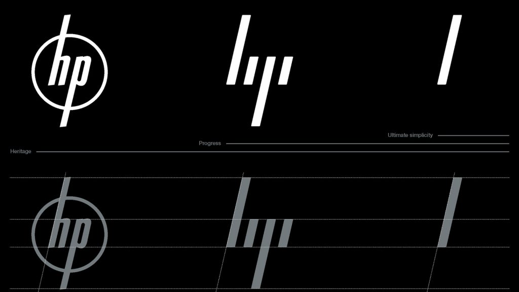 HP logo evolution