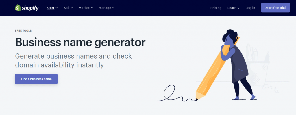 shopify name generator